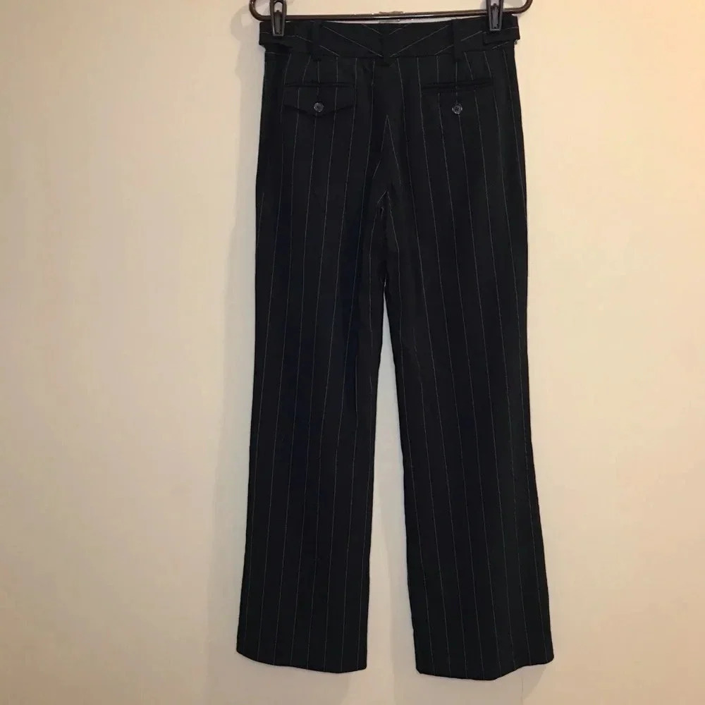 Adrienne Vittadini Pinstripe Dress Pants Career - Picture 4 of 10